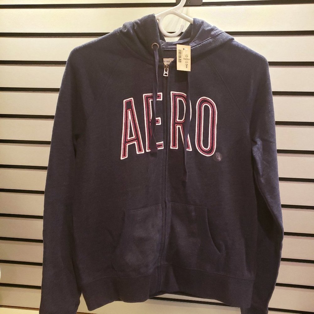 Aeropostale Full Zip Hoodie Size S NWT